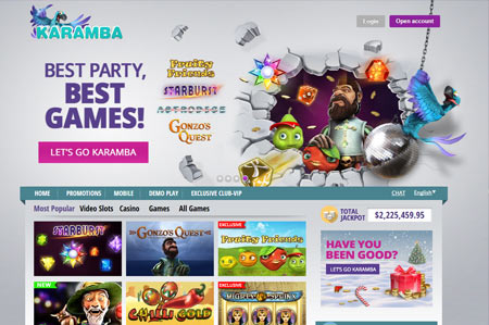 Karamba casino games